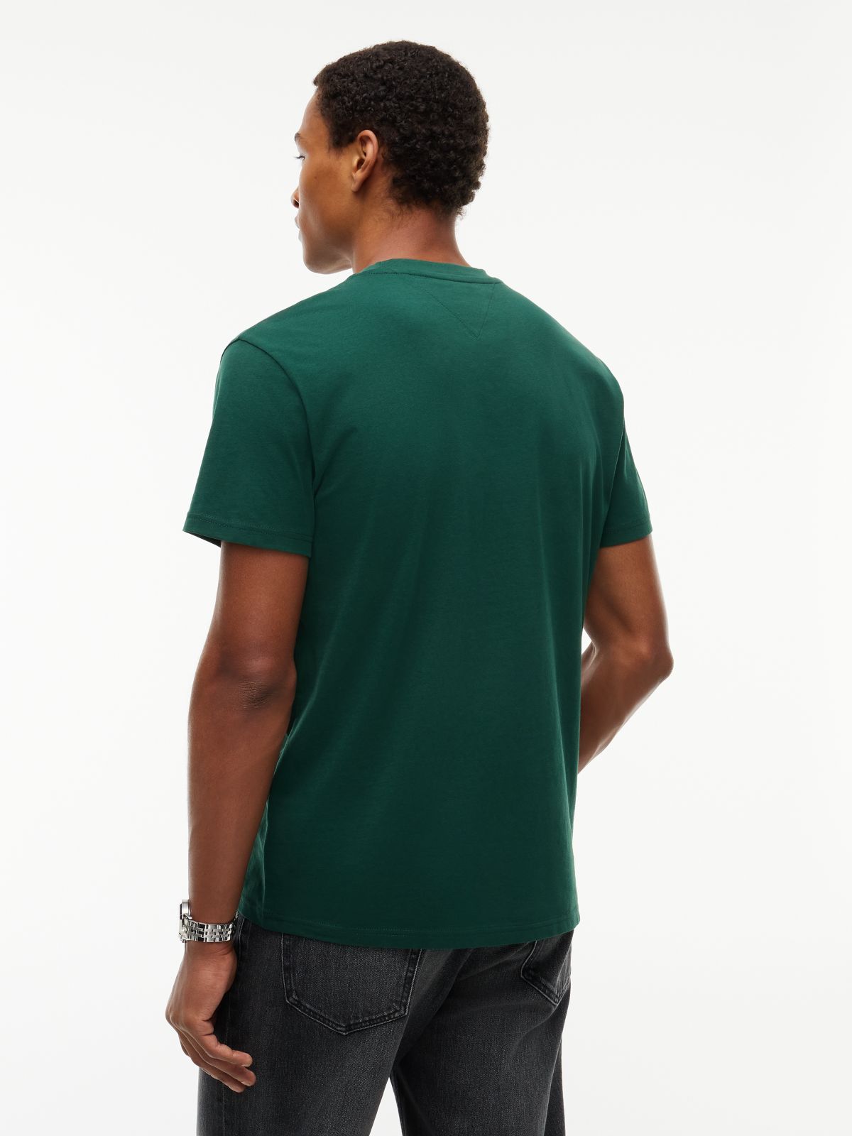 Linear Logo Jersey T-Shirt — Green