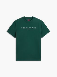 Linear Logo Jersey T-Shirt — Green 5