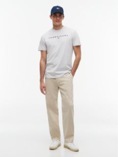 Linear Logo Jersey T-Shirt — Grey 2