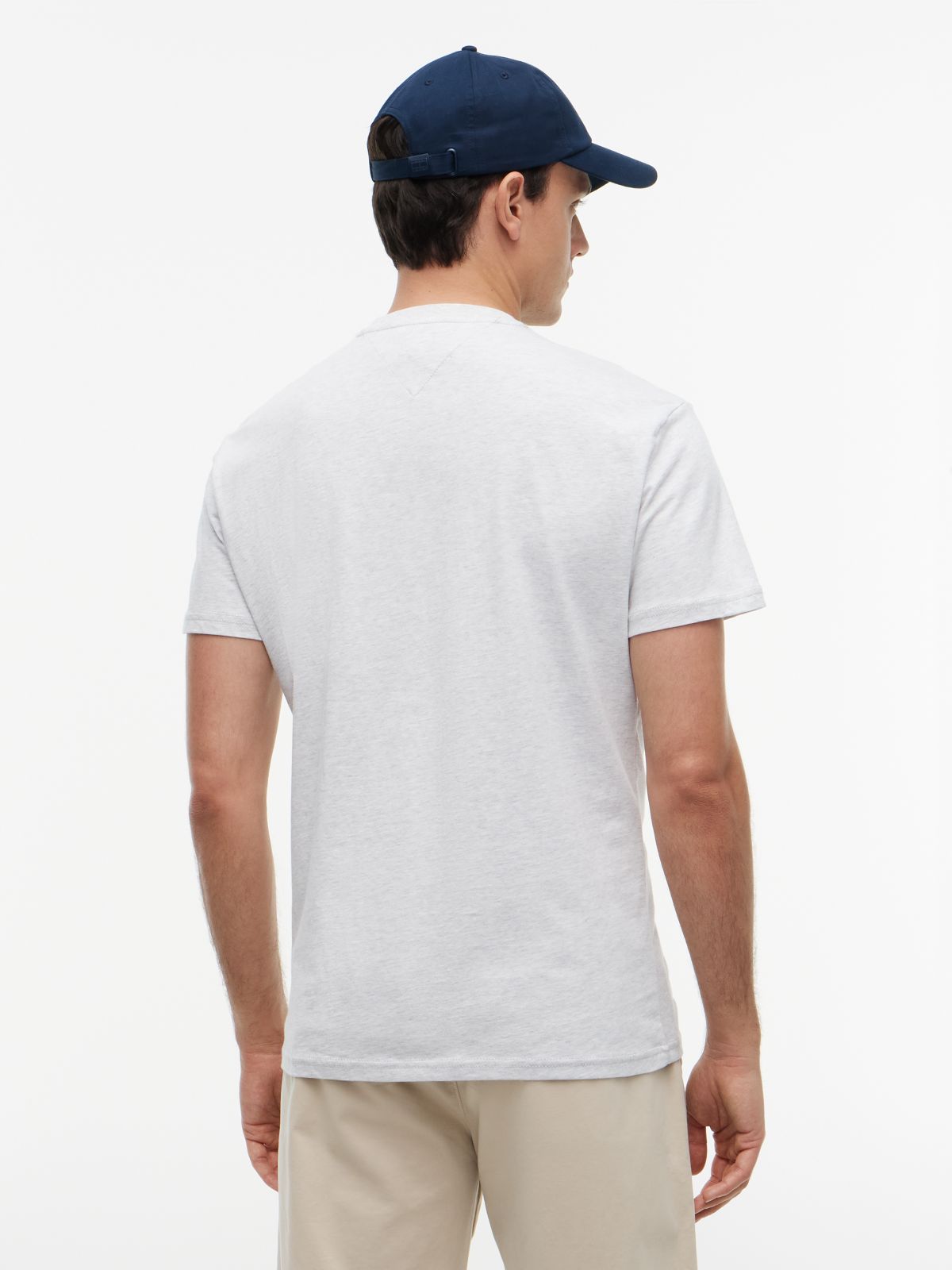 Linear Logo Jersey T-Shirt — Grey