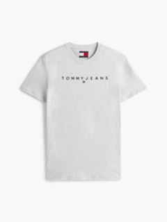 Linear Logo Jersey T-Shirt — Grey 6