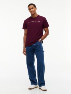 Linear Logo Jersey T-Shirt — Purple 2