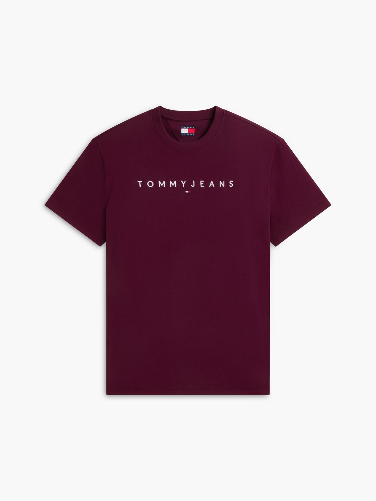 Linear Logo Jersey T-Shirt — Purple
