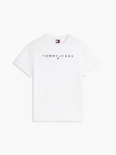 Linear Logo Jersey T-Shirt — White 6