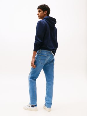 jeans ryan slim fit dritti denim da uomini tommy jeans