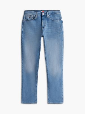 blue ryan slim straight jeans for men tommy jeans