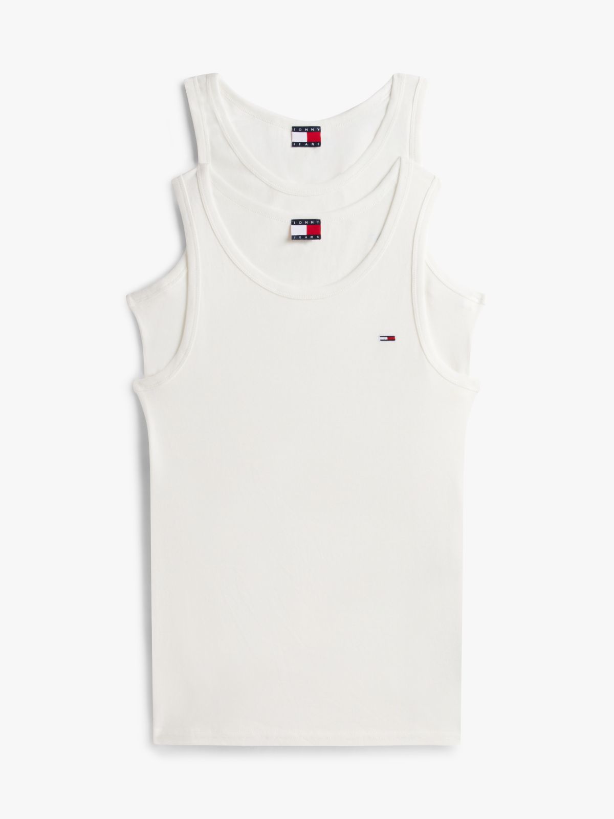 2-Pack Tommy Flag Extra Slim Tank Tops — Multi