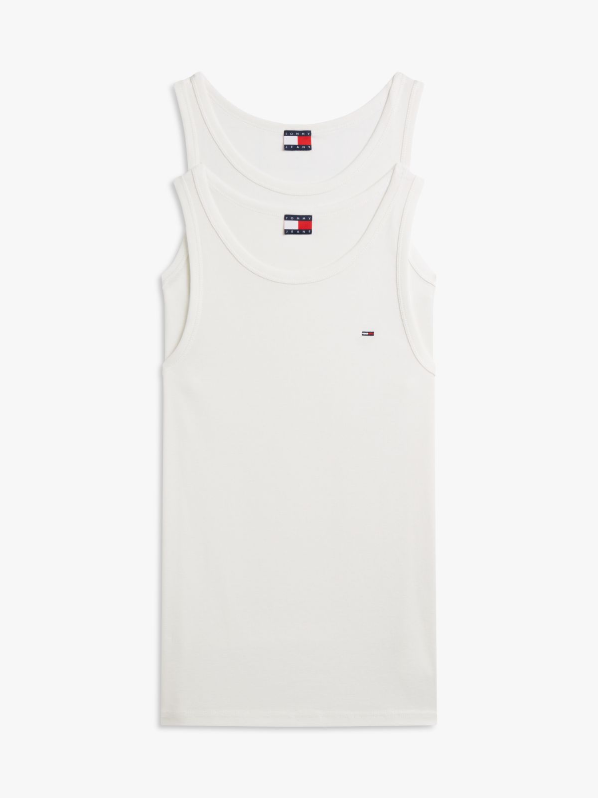 2-Pack Tommy Flag Extra Slim Tank Tops — Multi