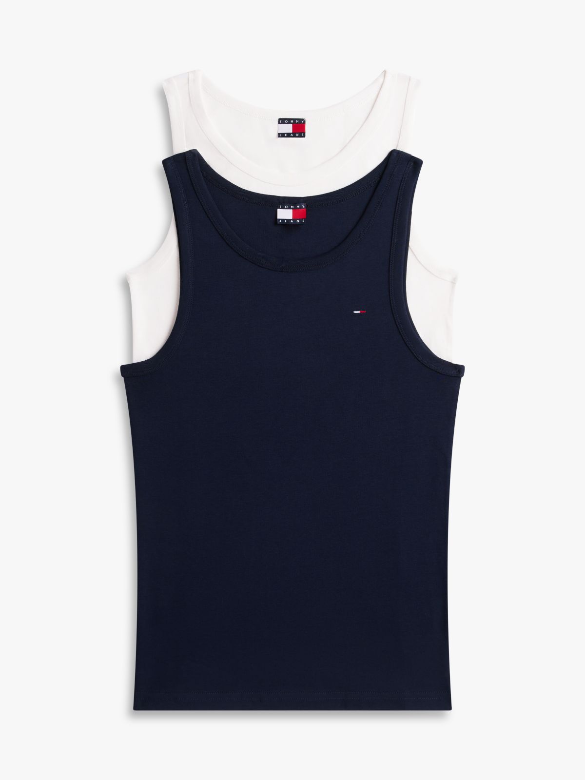 2-Pack Tommy Flag Extra Slim Tank Tops — Multi