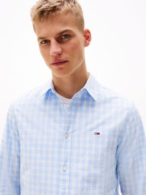 chemise standard à carreaux plusieurs couleurs pour hommes tommy jeans