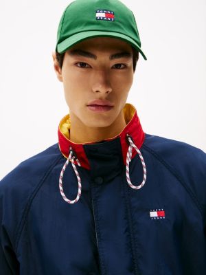 veste décontractée colour-block à logo plusieurs couleurs pour hommes tommy jeans