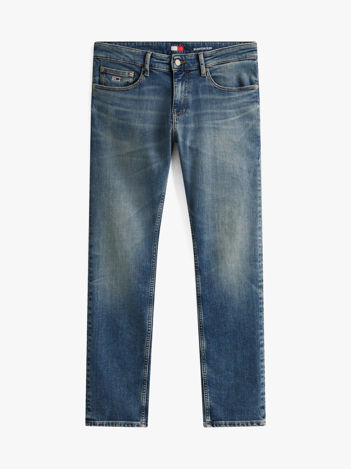 Scanton Faded Slim Jeans — Blue