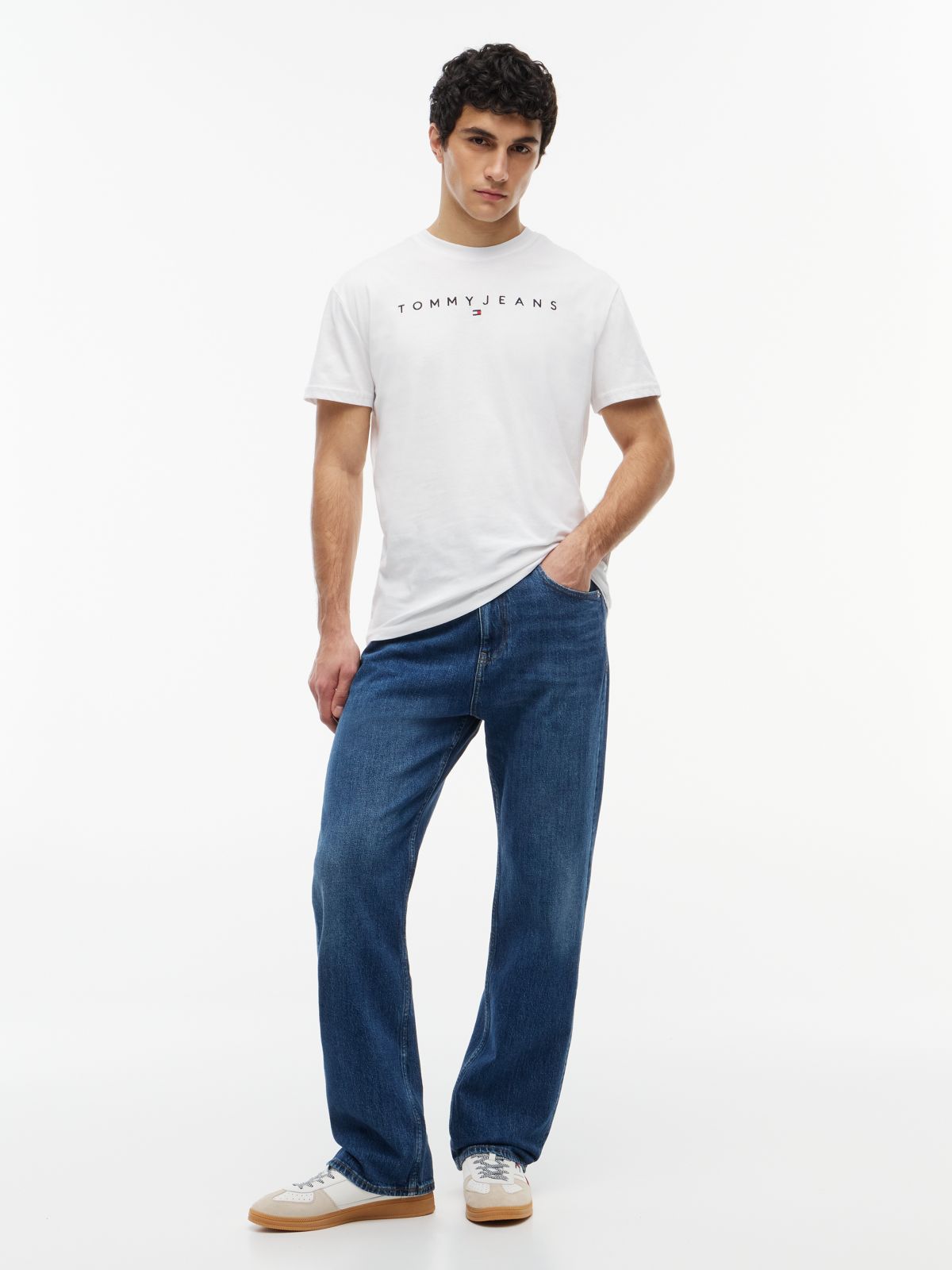 Otis Faded Regular Straight Leg Jeans — Blue
