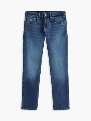blau scanton slim jeans für herren - tommy jeans