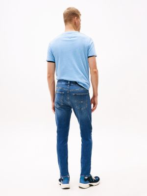 denim austin slim tapered jeans voor heren - tommy jeans