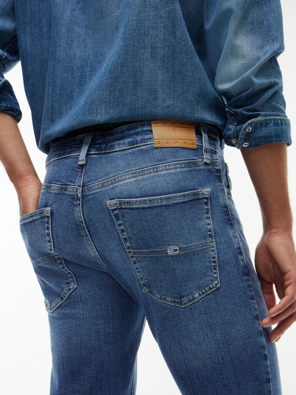 Austin Slim Tapered Jeans — Blue
