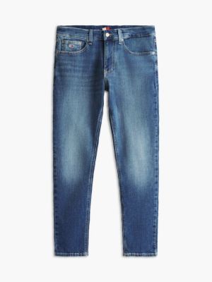 blue austin slim tapered jeans for men tommy jeans