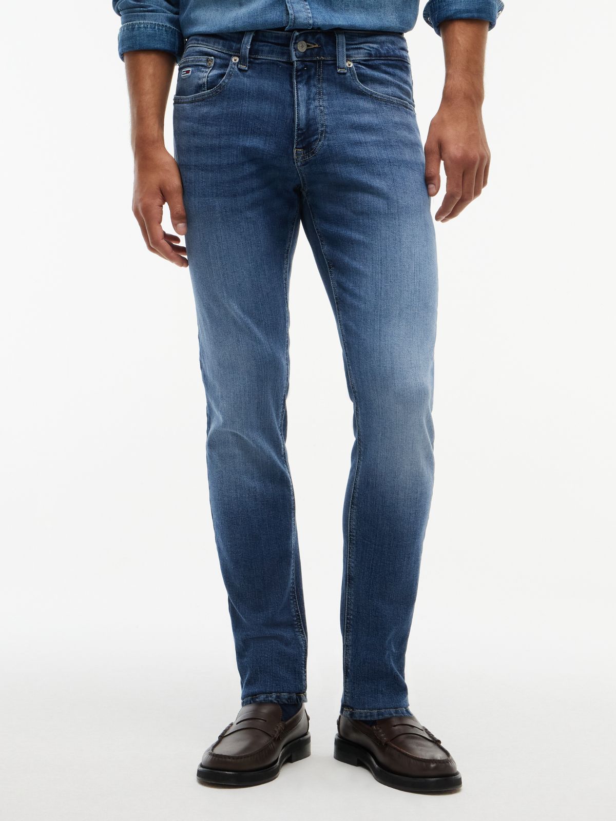 Austin Slim Tapered Jeans — Blue