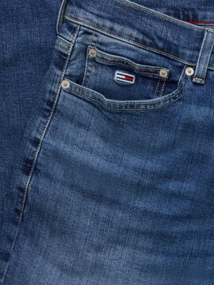 blue ryan slim straight jeans for men tommy jeans