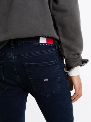 blue austin slim tapered jeans for men tommy jeans