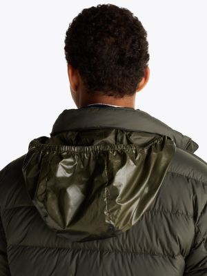 schwarz leichtgewichtige daunen-puffer-jacke für herren - tommy jeans