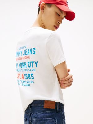 blue otis regular straight leg carpenter jeans for men tommy jeans