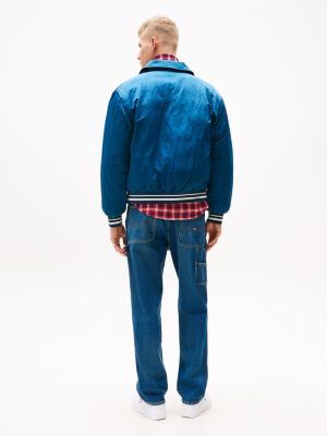 bomber à écusson logo plusieurs couleurs pour hommes tommy jeans