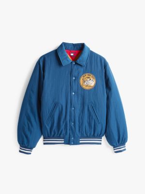bomber à écusson logo plusieurs couleurs pour hommes tommy jeans