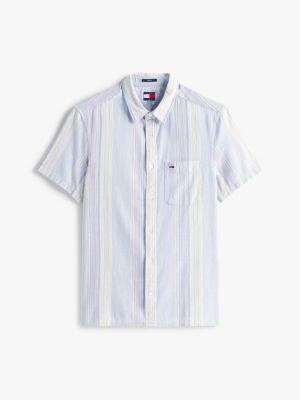 chemise coupe standard texturée plusieurs couleurs pour hommes tommy jeans