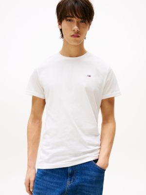 meerdere kleuren set van 2 slim fit t-shirts voor heren - tommy jeans