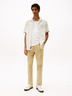 chemise coupe standard texturée plusieurs couleurs pour hommes tommy jeans