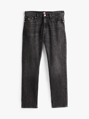 denim ryan slim straight leg jeans mit fade-effekt für herren - tommy jeans