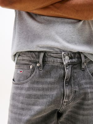 denim scanton slim jeans mit fade-effekt für herren - tommy jeans