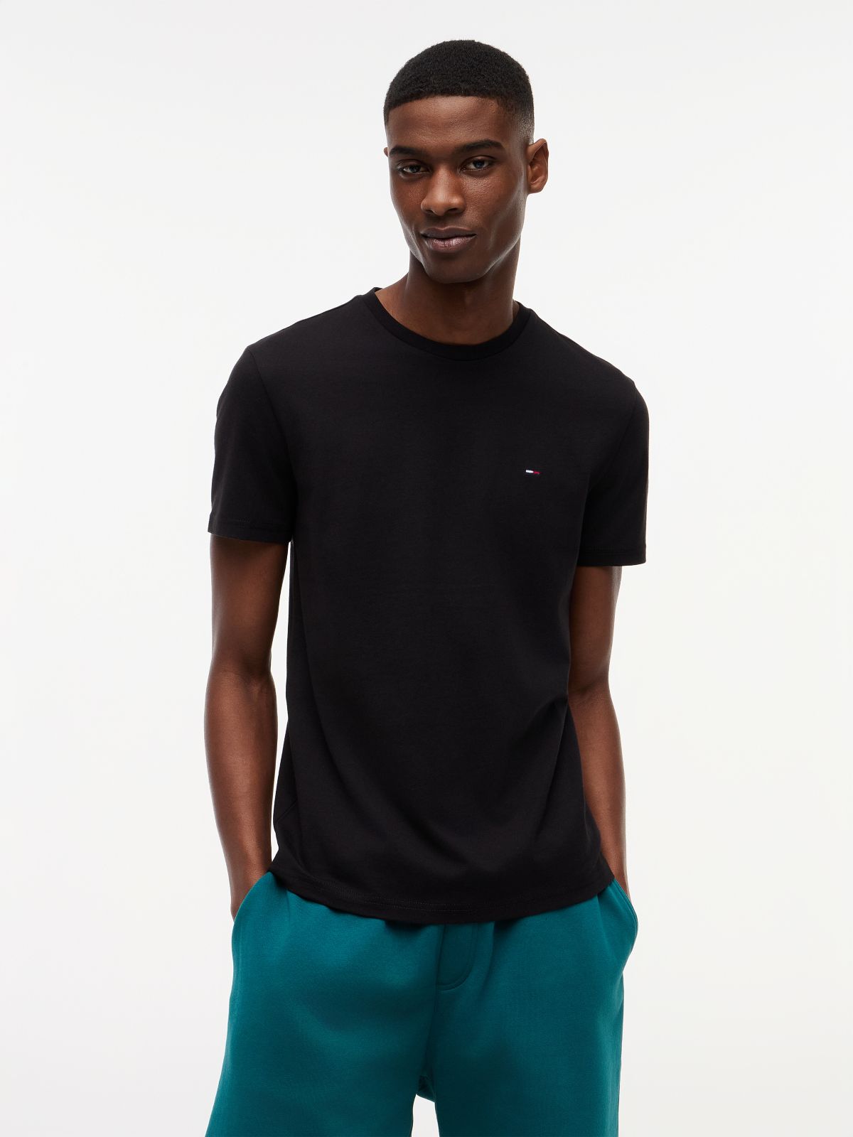 3-Pack Tommy Flag Extra Slim T-Shirts — Multi