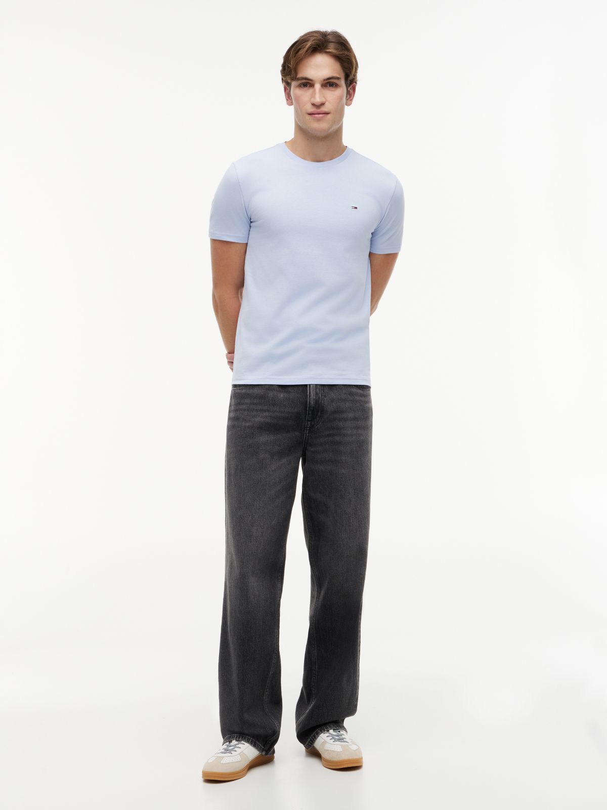 3-Pack Tommy Flag Extra Slim T-Shirts — Multi