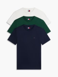 3-Pack Tommy Flag Extra Slim T-Shirts — Multi 1