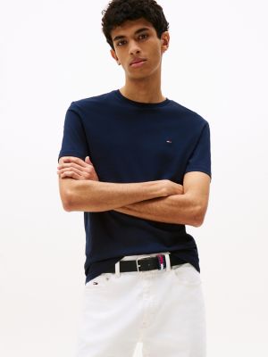 3 pack t-shirt tommy flag extra slim fit multicolore da uomini tommy jeans