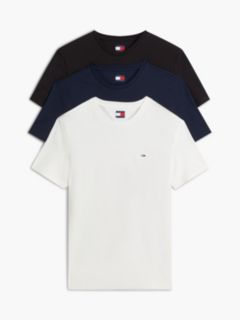 3-Pack Tommy Flag Extra Slim T-Shirts — Multi 9