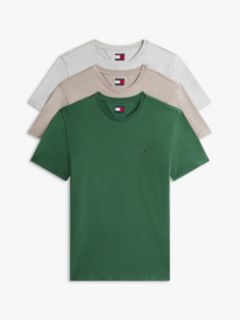 3-Pack Tommy Flag Extra Slim T-Shirts — Multi 7
