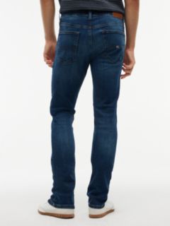 Austin Slim Tapered Whiskered Jeans — Blue 6