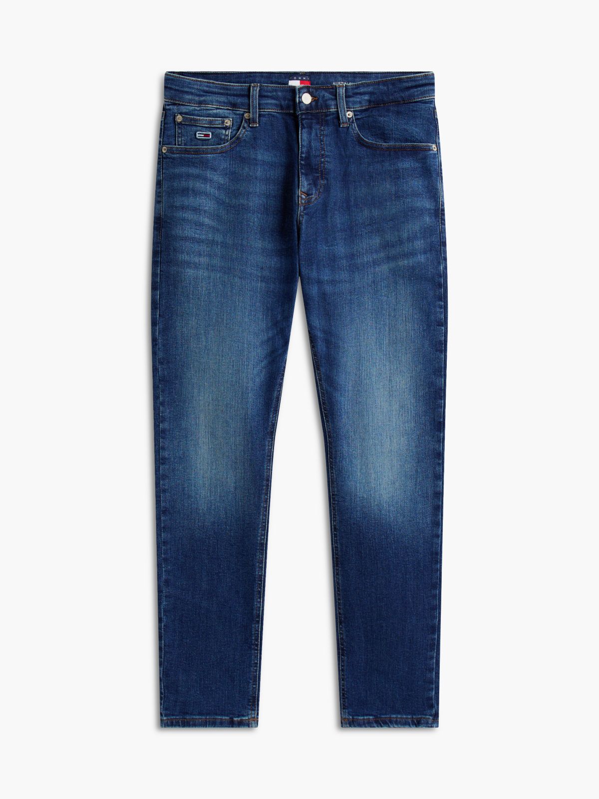 Austin Slim Tapered Whiskered Jeans — Blue
