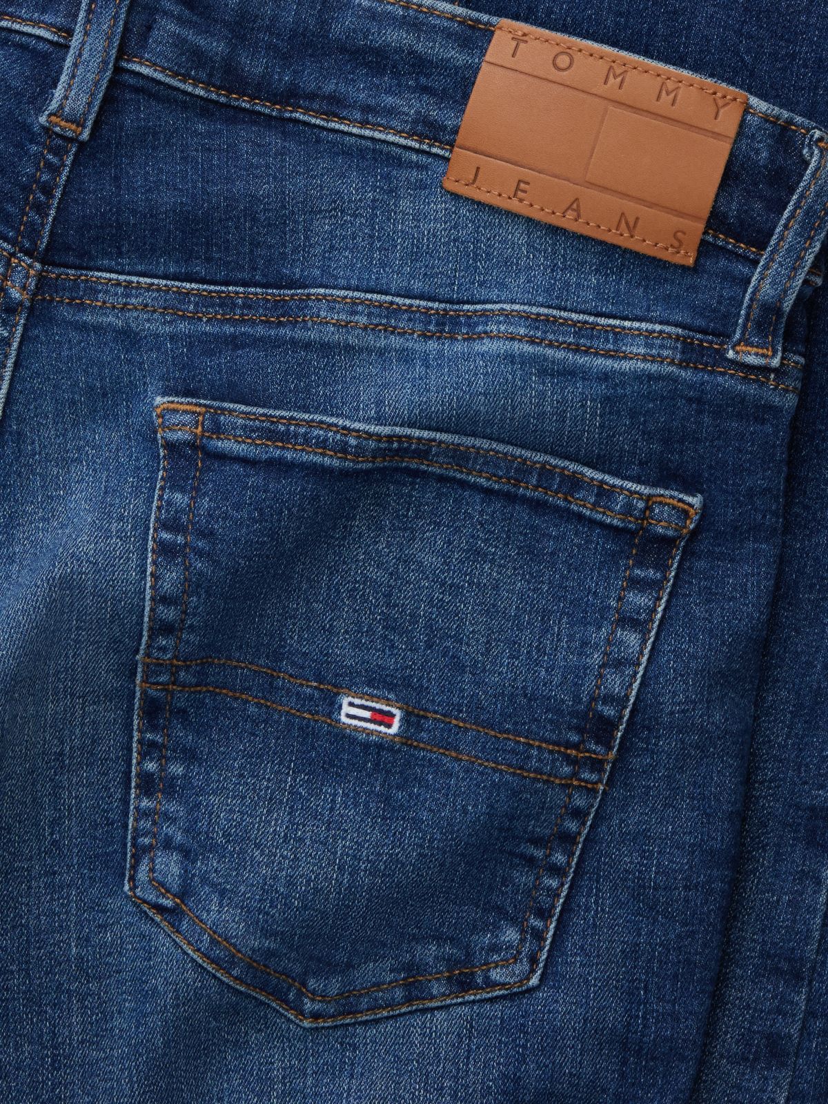 Austin Slim Tapered Whiskered Jeans — Blue