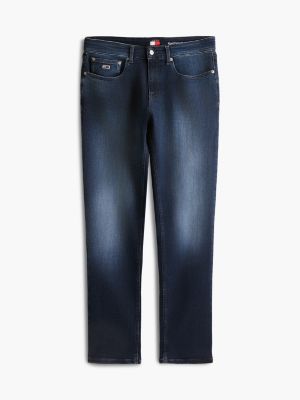 blue scanton faded slim jeans for men tommy jeans