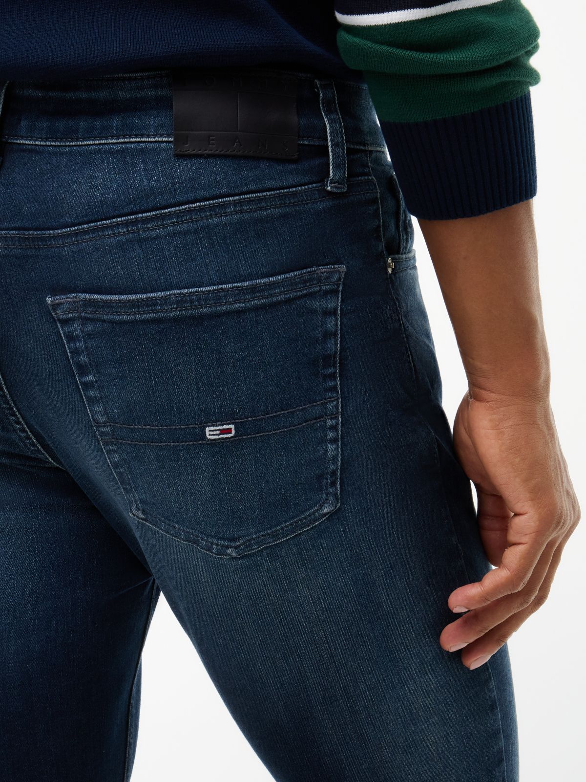 Austin Slim Tapered Faded Jeans — Blue