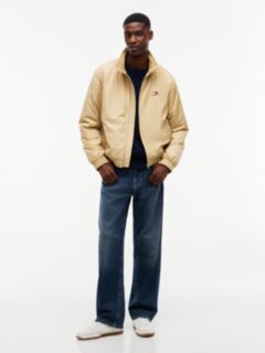 Logo Padded Zip-Thru Jacket — Beige 2