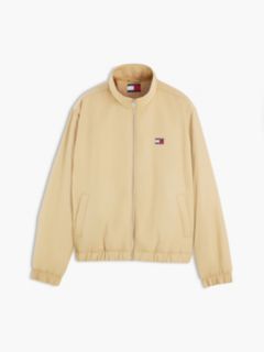 Logo Padded Zip-Thru Jacket — Beige 7