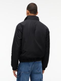 Logo Padded Zip-Thru Jacket — Black 5