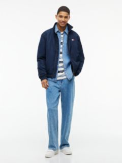 Logo Padded Zip-Thru Jacket — Blue 2