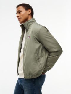 Logo Padded Zip-Thru Jacket — Green 3