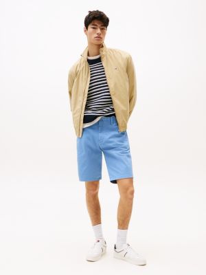 blue scanton slim chino shorts for men tommy jeans